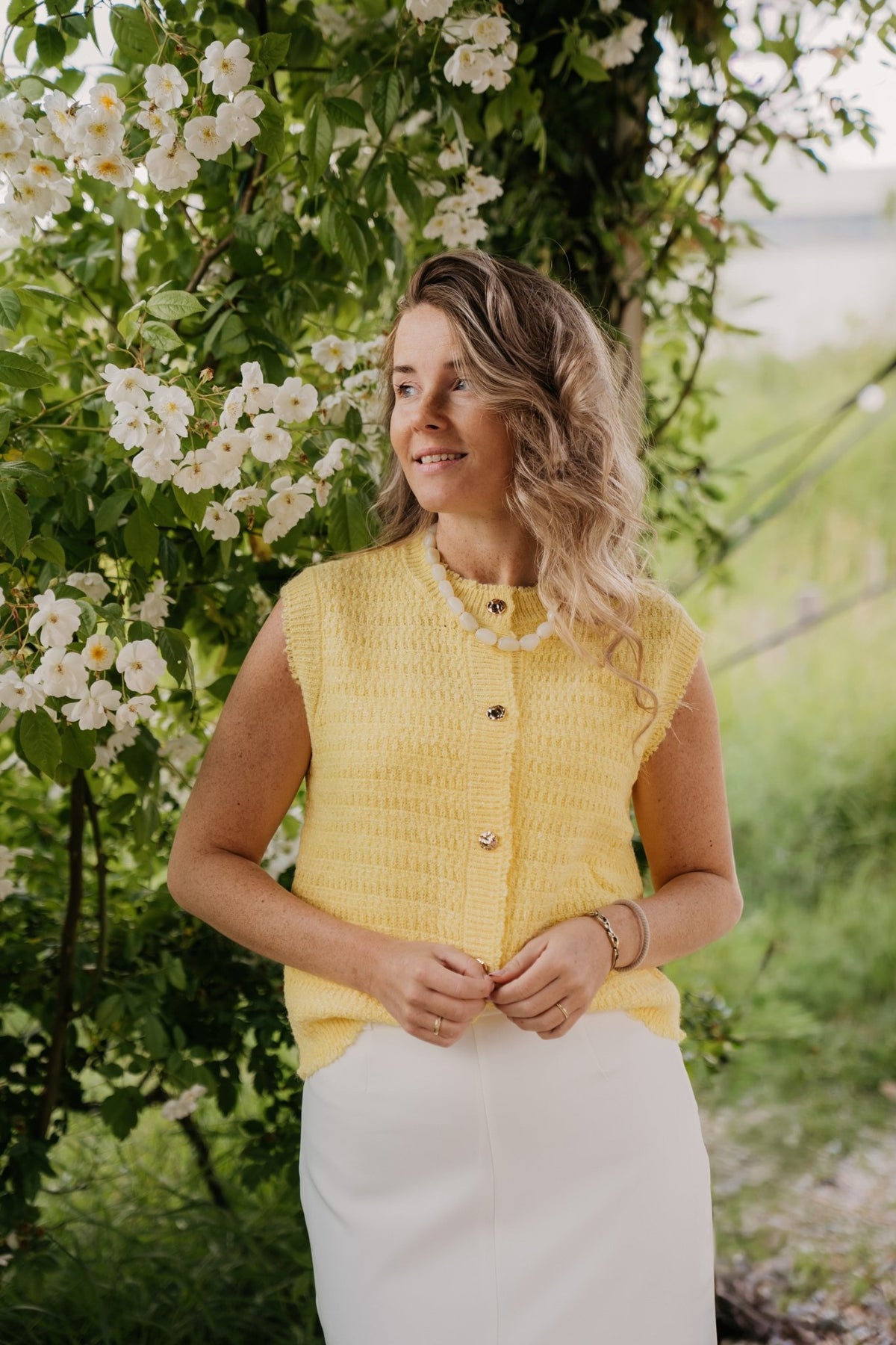 Ellen Gilet Yellow - Bij Keesje - Bij Keesje The Label - Gilet