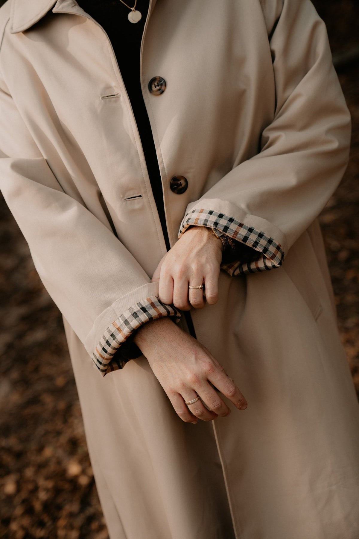 Erina Trenchcoat Taupe - Bij Keesje - Bij Keesje - Jas