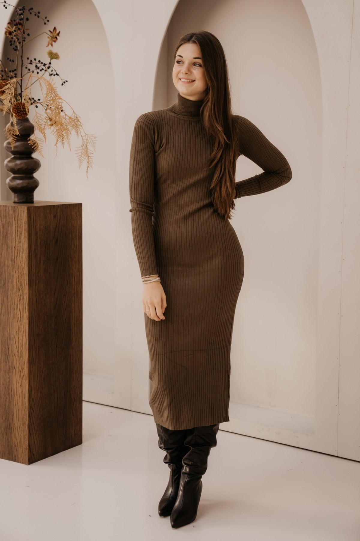 Esmee bodycon dress green - Bij Keesje - Bij Keesje - Jurk