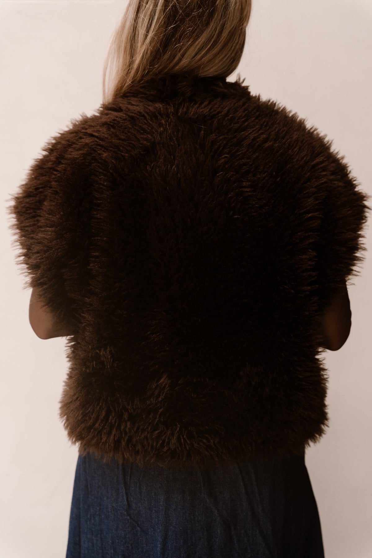 FQFine gilet brown - Bij Keesje - Free/Quent - Gilet