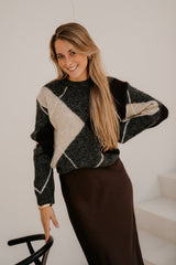 Fqgrslulu-Pullover Dark Grey