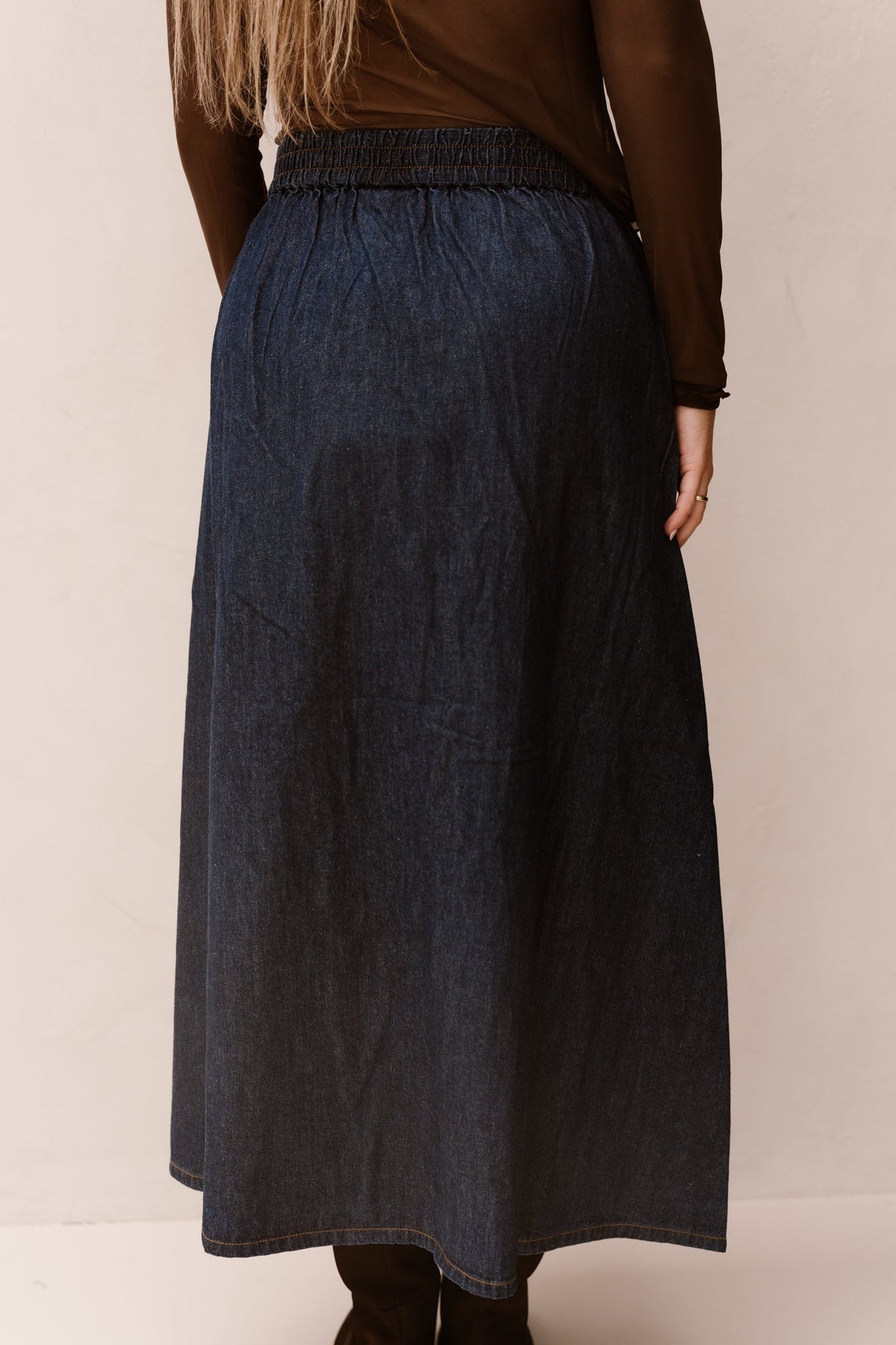 FQlisea Skirt Dark Blue Denim - Bij Keesje - Free/Quent - Rok