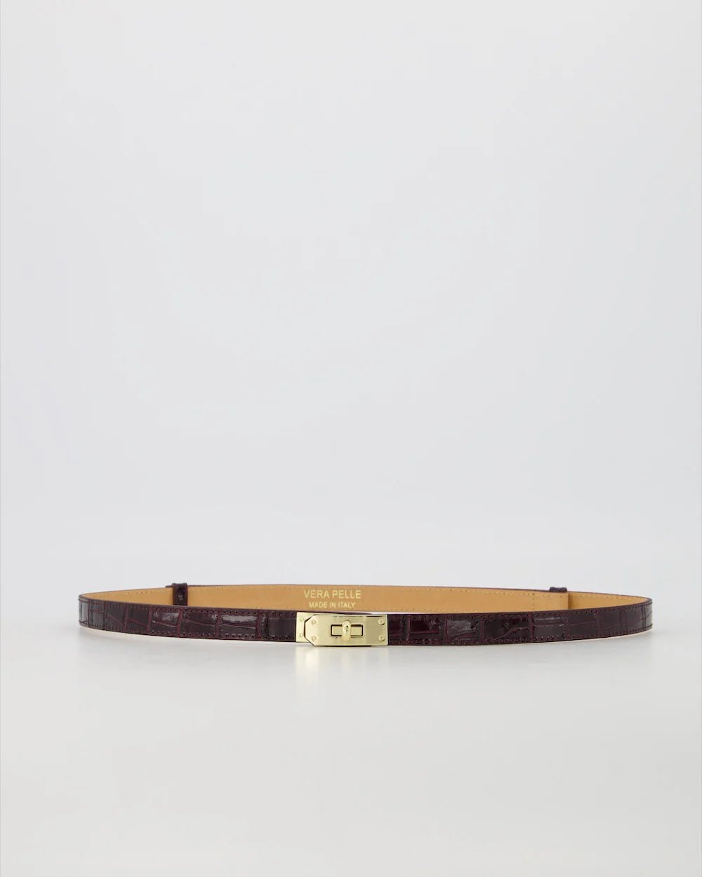 Garcia riem croco bordeaux - Bij Keesje - Bij Keesje