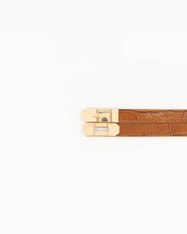 Garcia riem croco cognac - Bij Keesje - Bij Keesje - Riem
