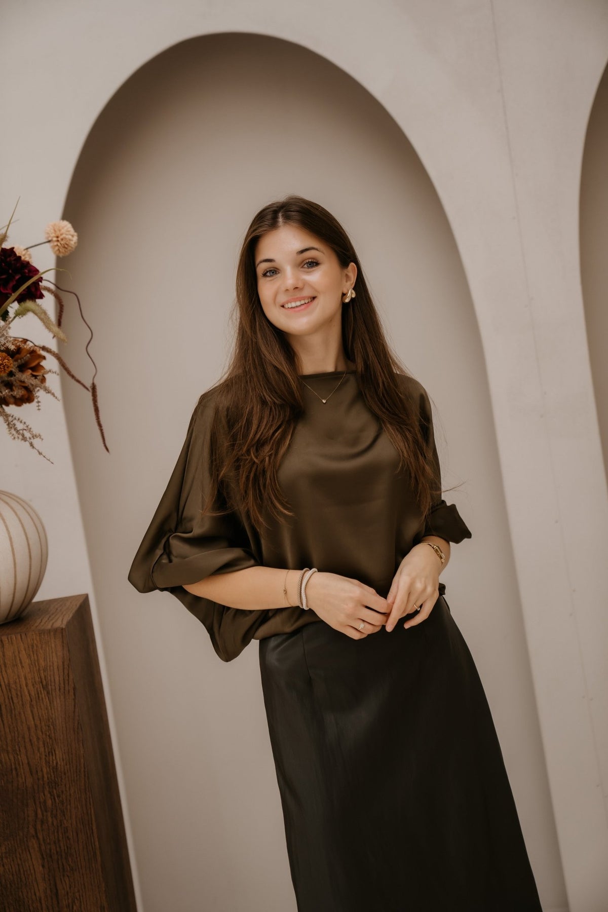 Gera Blouse Groen - Bij Keesje - Bij Keesje - Blouse