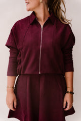 Ginny Jacket Mulberry