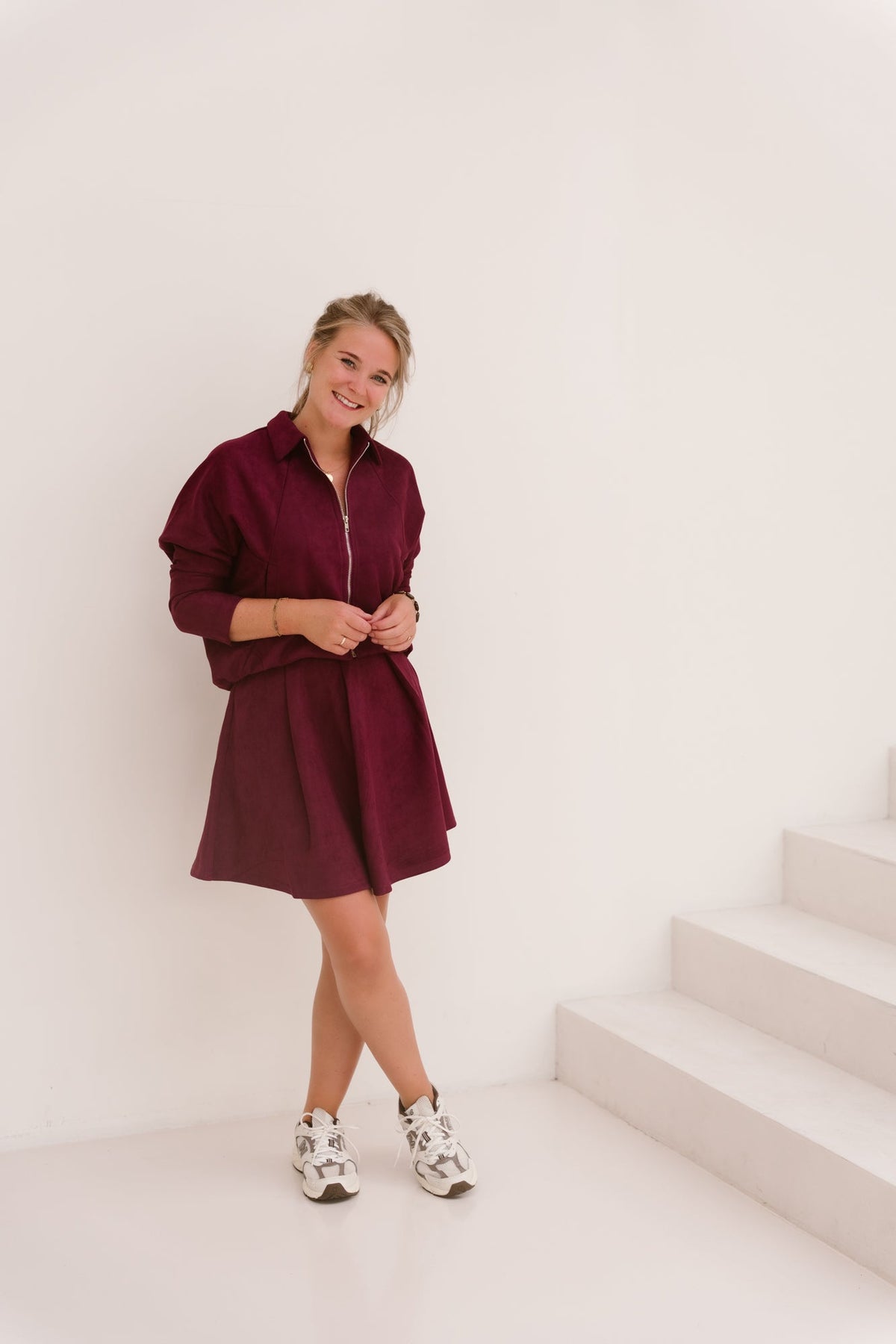 Ginny Jacket Mulberry - Bij Keesje - FLURESK - Jas