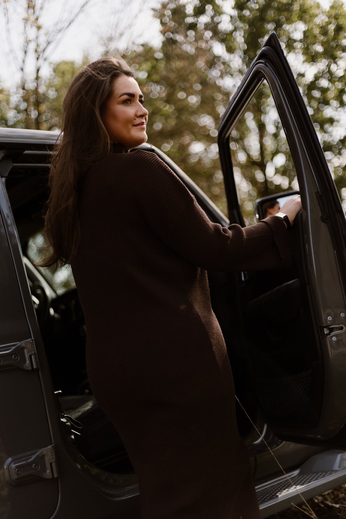 Greet Knit Dress Brown - Bij Keesje - Bij Keesje The Label - Jurk