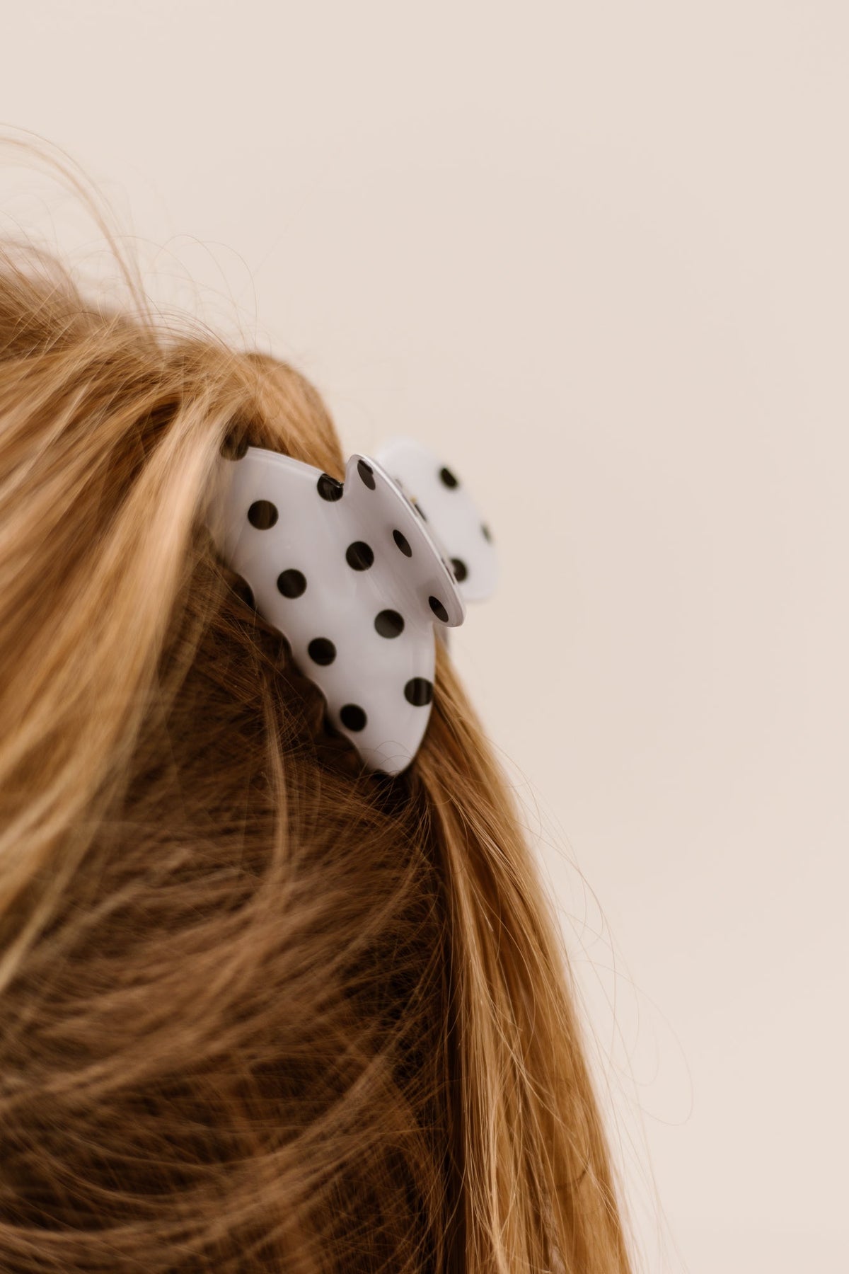 Haarclip Stippen Wit 512980 - Bij Keesje - Bij Keesje - Haaraccessoire