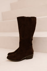 Haarlem Suede Boots Brown - Bij Keesje - Bij Keesje - Schoenen