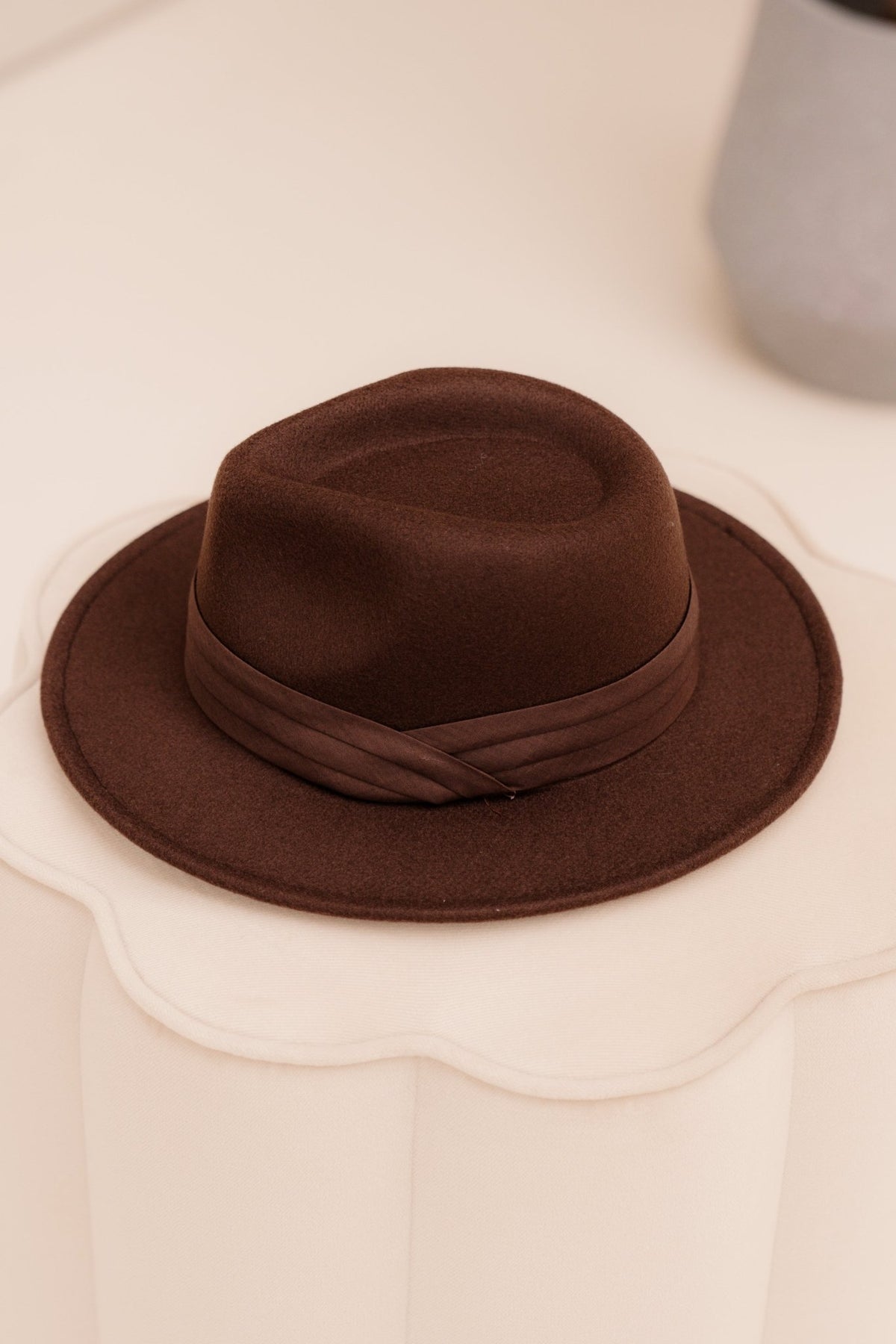 Hoed Mette Dark Brown - Bij Keesje - Bij Keesje - Hoeden