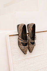 Hollywood slingback leopard - Bij Keesje - Shoecolate - Schoenen