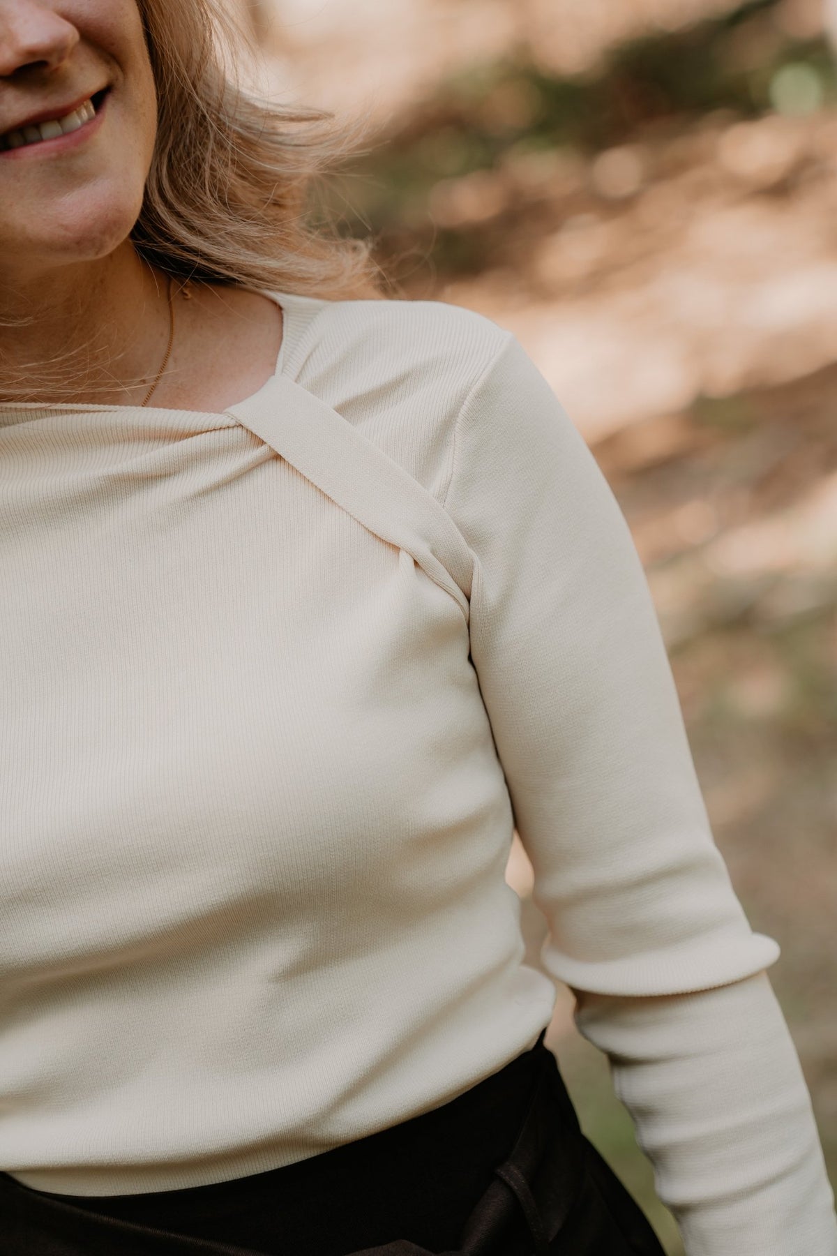 Jacobien Top Beige - Bij Keesje - Bij Keesje The Label - Top