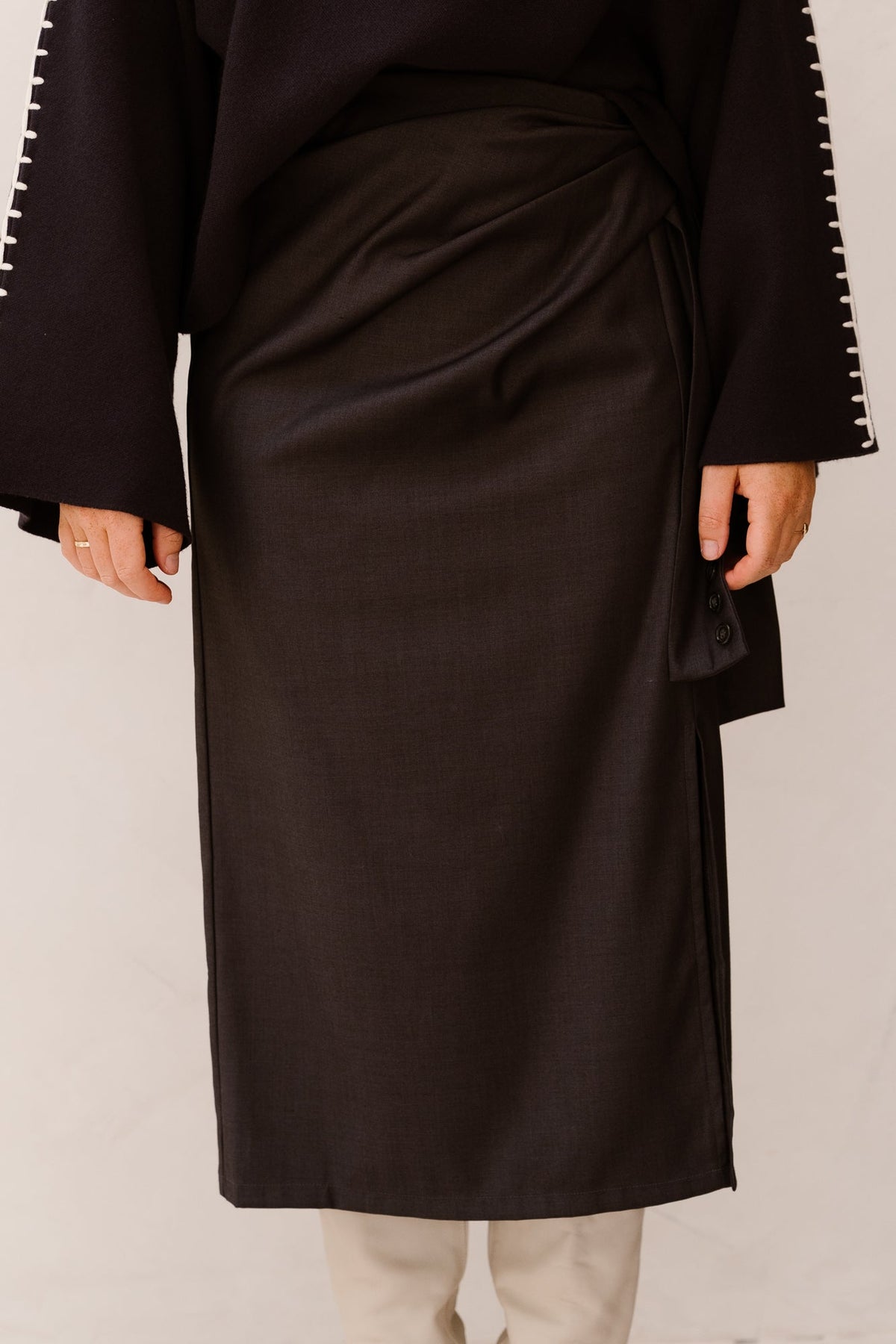 Jadoma Skirt Anthracite - Bij Keesje - Ange - Rok