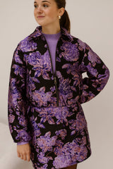 Jady jacket Velour Violet