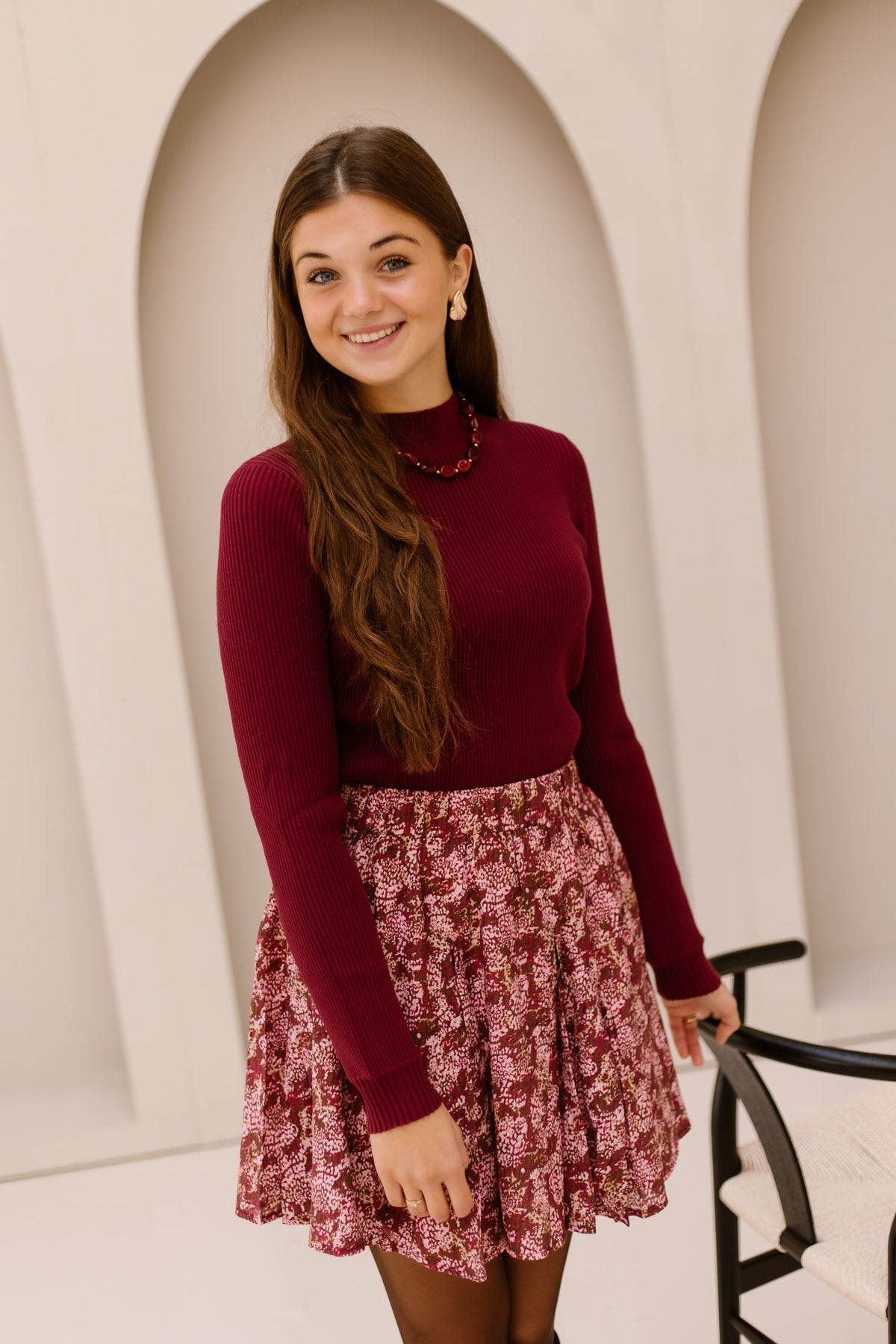 Jesley Skirt Tango Blush/Piggy pink - Bij Keesje - FLURESK - Rok