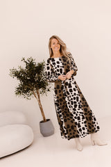 K-design dierenprint jurk D118