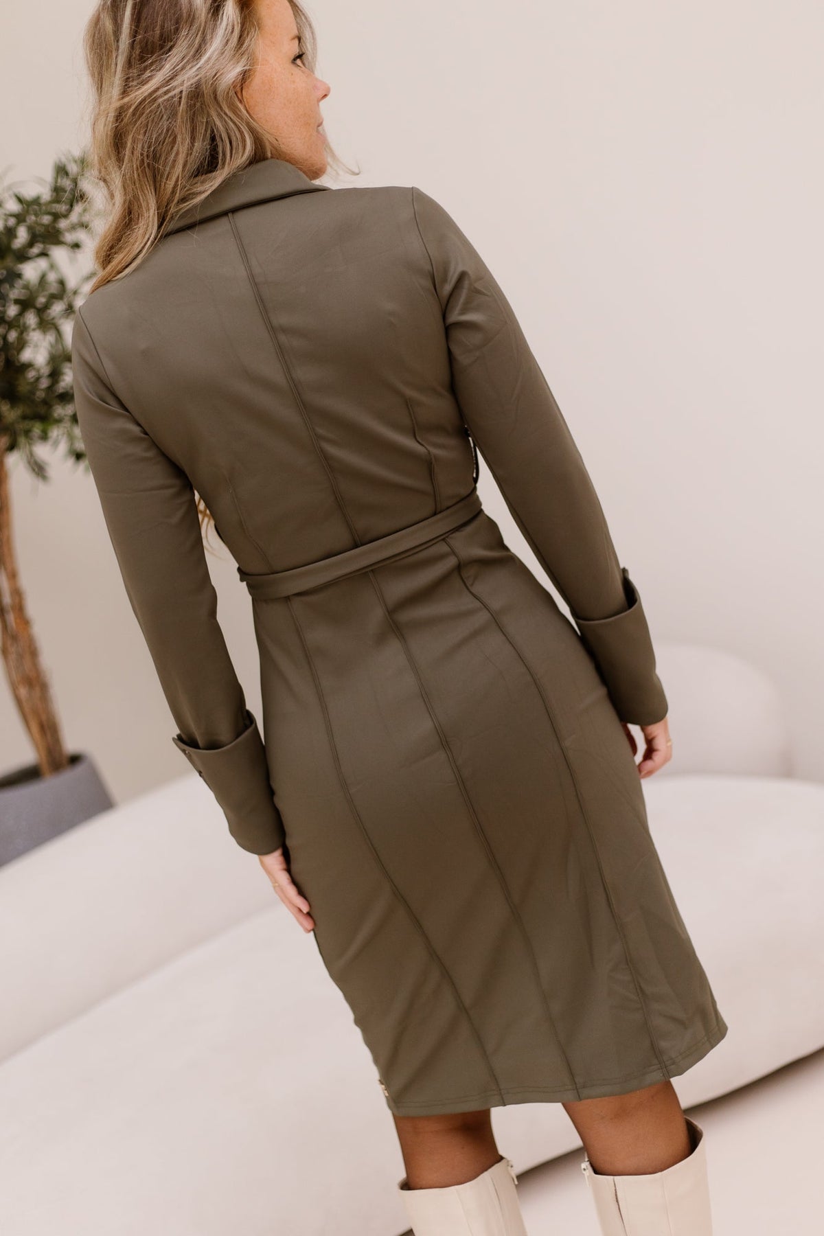 Kenny dress travel olive mirage - Bij Keesje - Kimara - Jurk