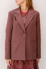 Kicki blazer Rosy Brown