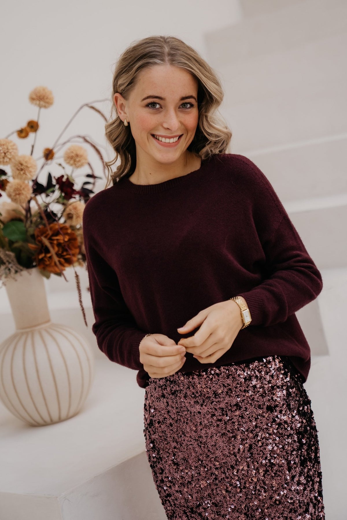 Kioni sweater Prugnac - Bij Keesje - Bij Keesje - Trui