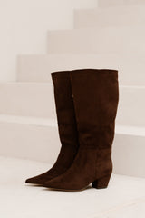 Kyoto Haklaars Bruin Suede 8565 - Bij Keesje - Bij Keesje - laarzen
