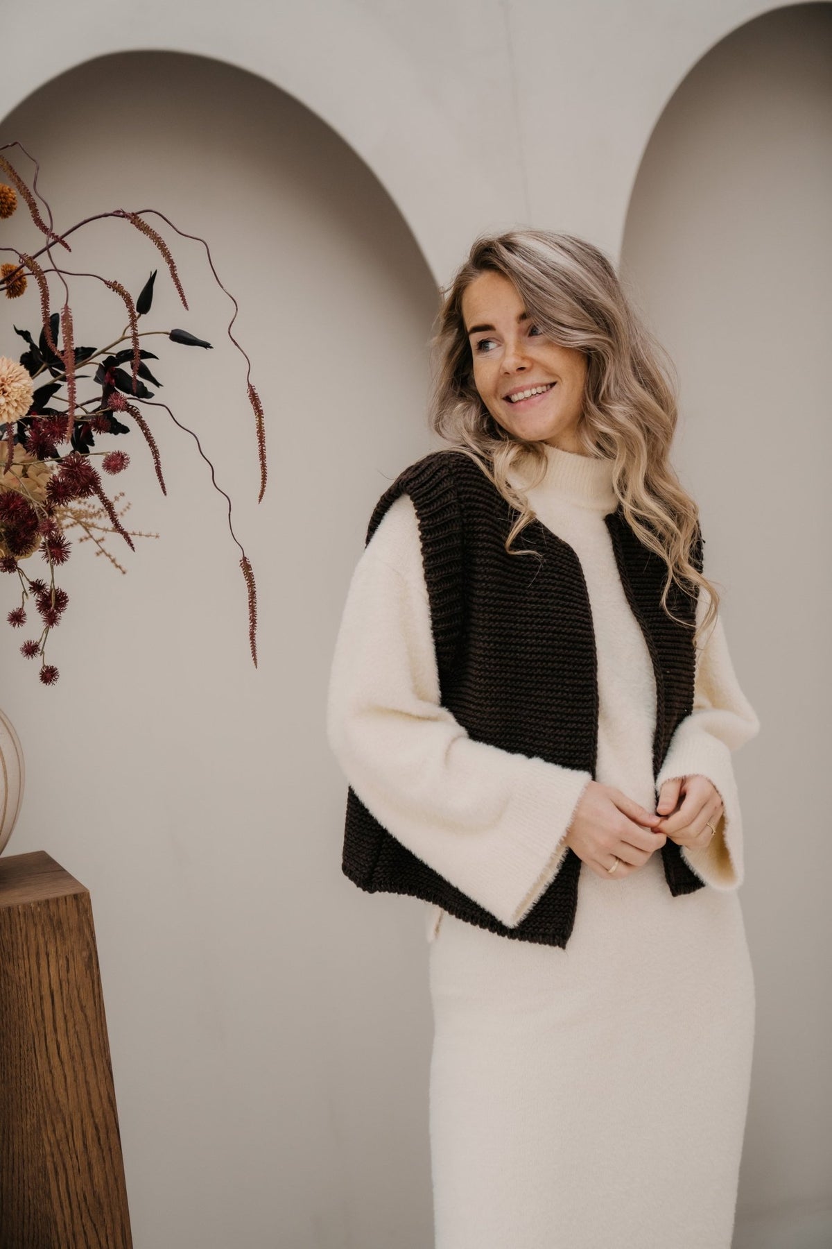 Legringou gilet Choco - Bij Keesje - Ange - Gilet
