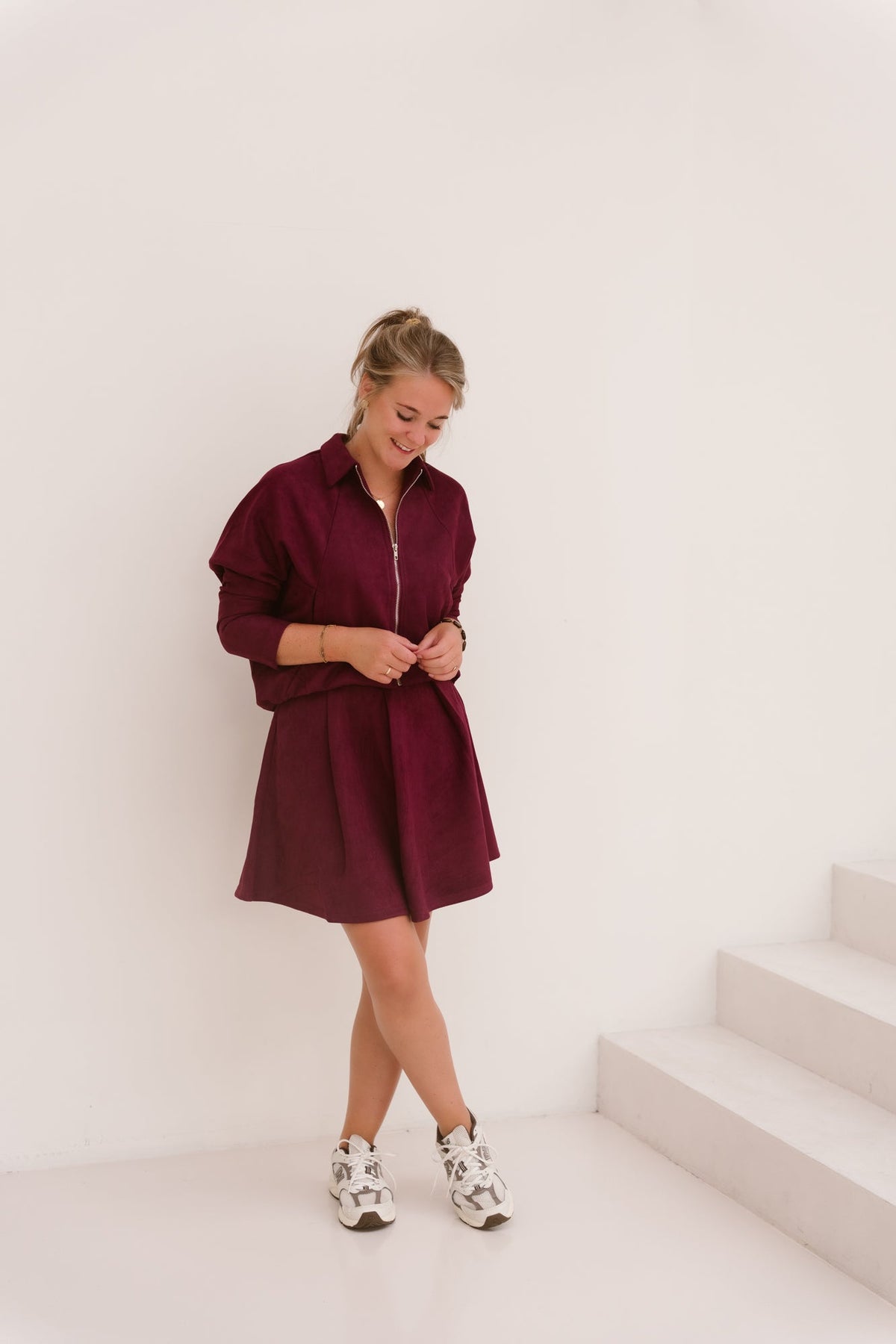 Levy Skirt Mulberry - Bij Keesje - FLURESK - Rokken