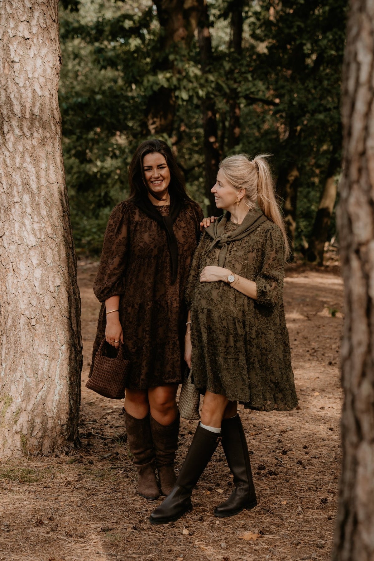 Madelene Dress Armygreen - Bij Keesje - Bij Keesje The Label - Jurk