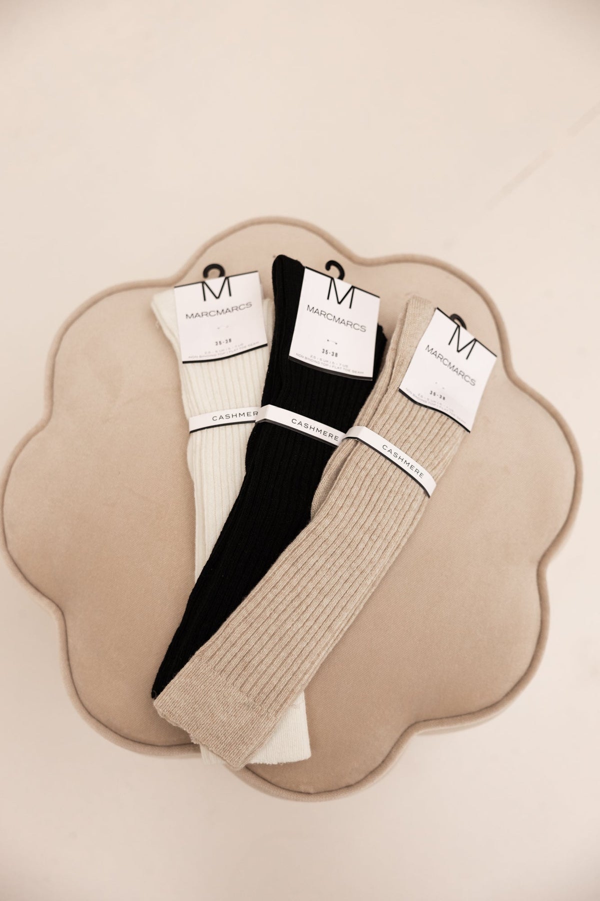 Marcmarcs kniekous Colette off - white - Bij Keesje - MarcMarcs