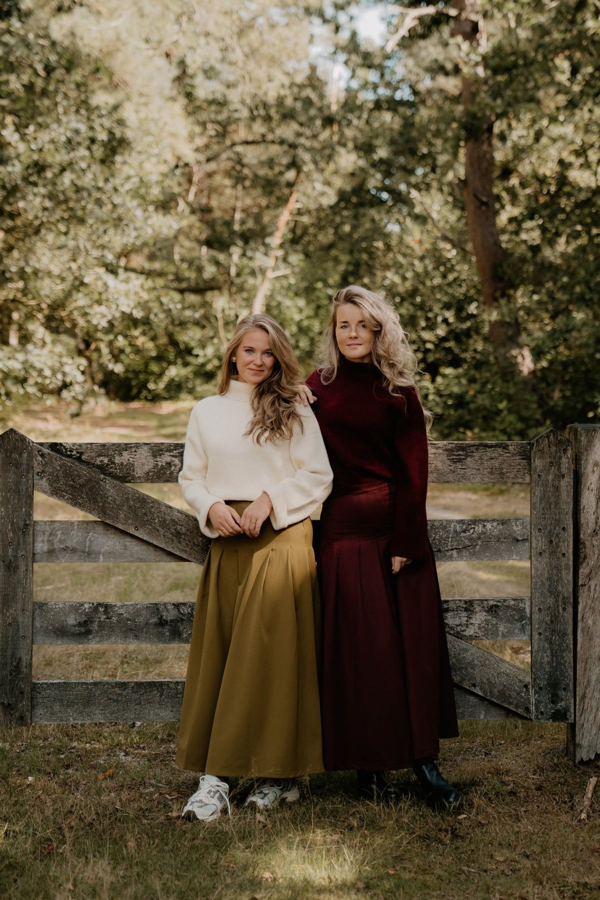Mariella Plooirok Lang Plum - Bij Keesje - Bij Keesje The Label - Rok