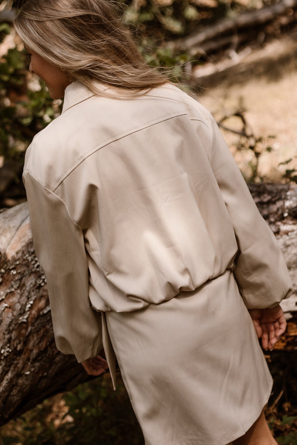 Marit Bomber Jacket Beige - Bij Keesje - Bij Keesje The Label - Jas