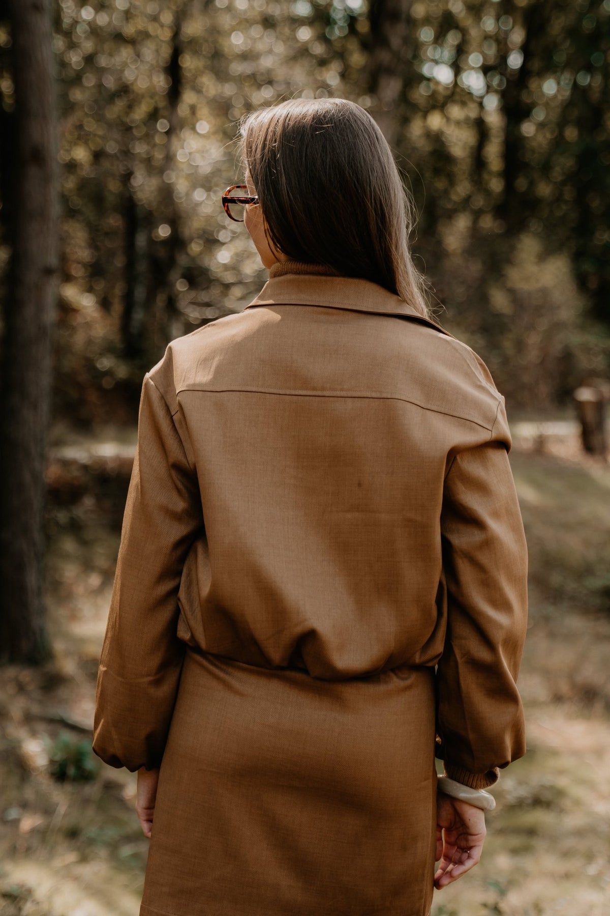 Marit Bomber Jacket Camel - Bij Keesje - Bij Keesje The Label - Jas