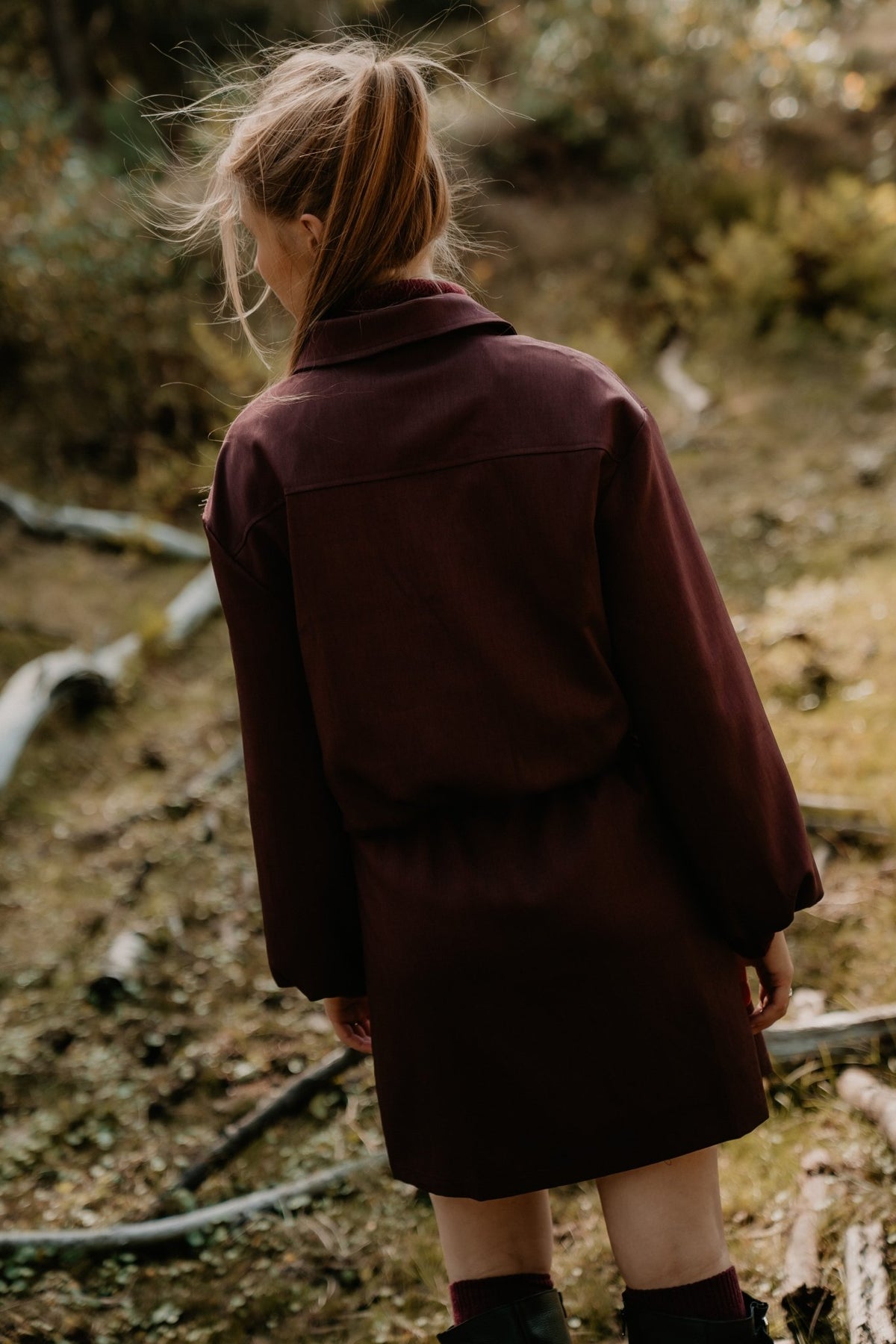 Marit Bomber Jacket Plum - Bij Keesje - Bij Keesje The Label - Jas