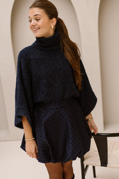 MenorcaW6 balloon skirt marine - Bij Keesje - Aimée the Label - Rok