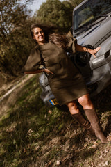 Mette Denim Dress Armygreen