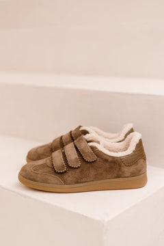 Montreal Sneaker Taupe+Teddy - Bij Keesje - Shoecolate - Sneaker