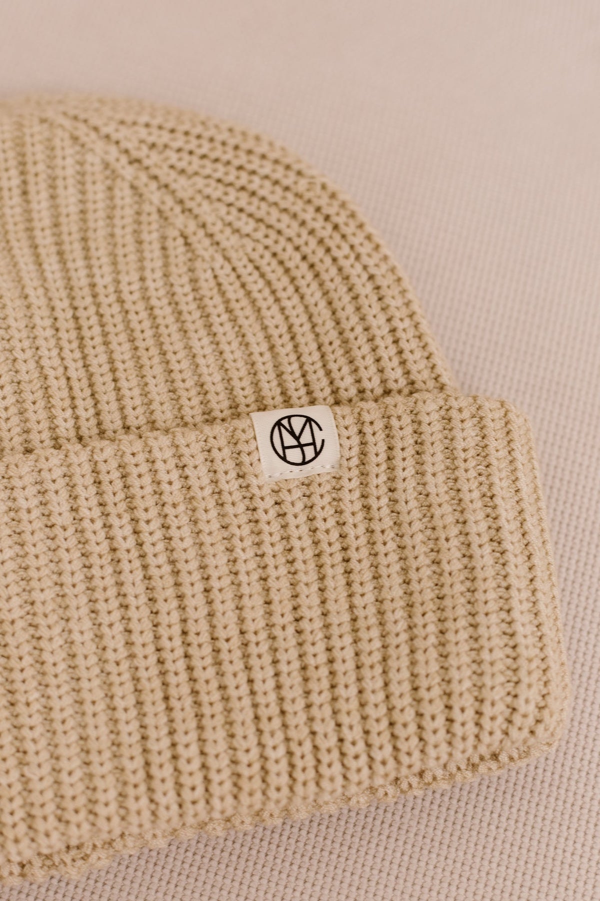 MSCHGaline Rachelle Icon Beanie Oatmeal Melange - Bij Keesje - MSCH Copenhagen - Muts