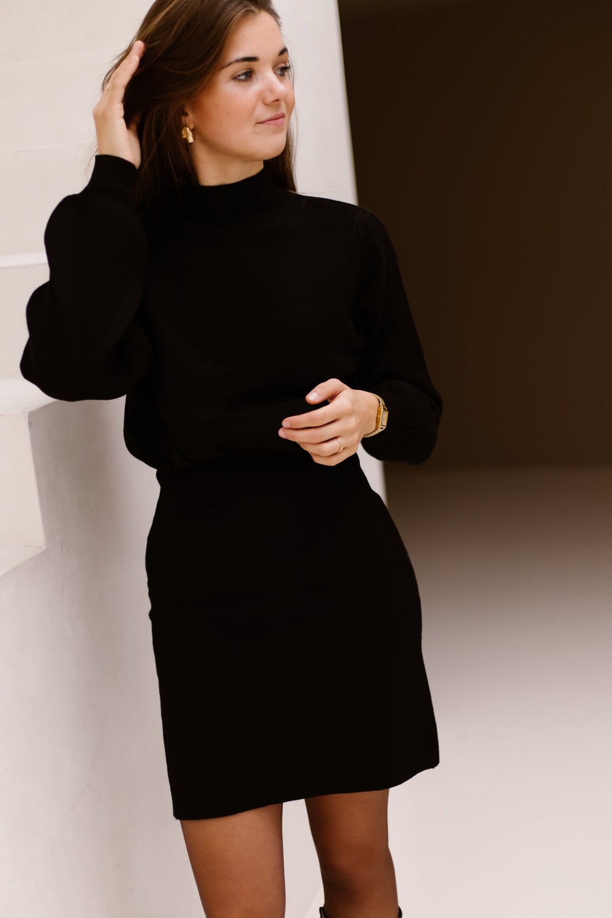 MSCHLare East Dress Black - Bij Keesje - MSCH Copenhagen - Jurk