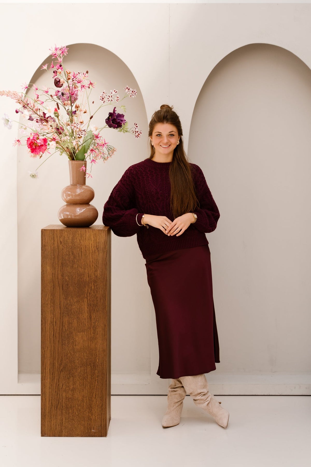 MSCHMarisela Pullover Potent Purple - Bij Keesje - MSCH Copenhagen - Trui