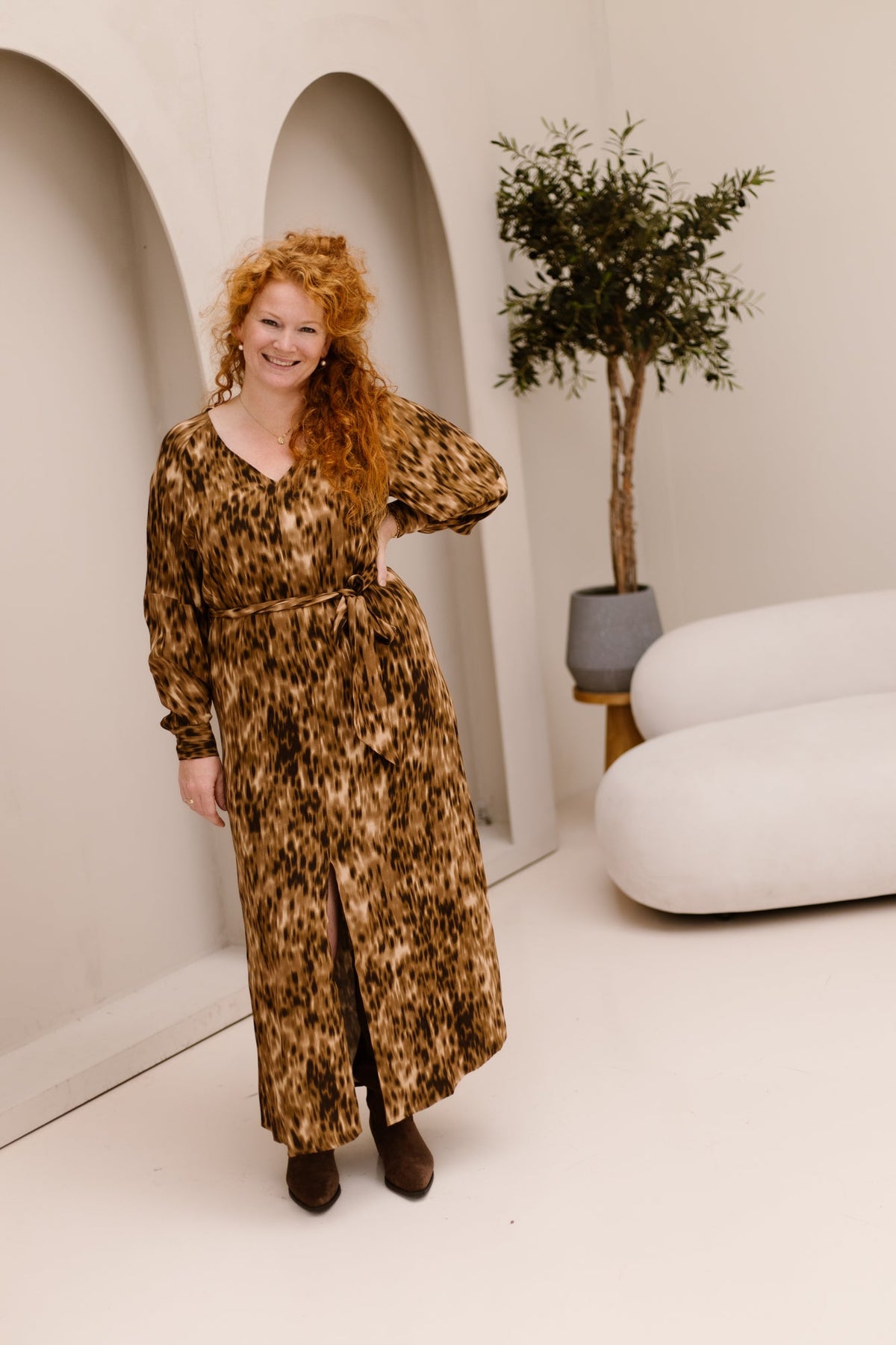 MSCHTeia Dress AOP - Bij Keesje - MSCH Copenhagen - Jurk