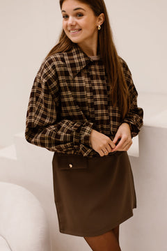 Nune jacket brown - Bij Keesje - Bij Keesje - Jas