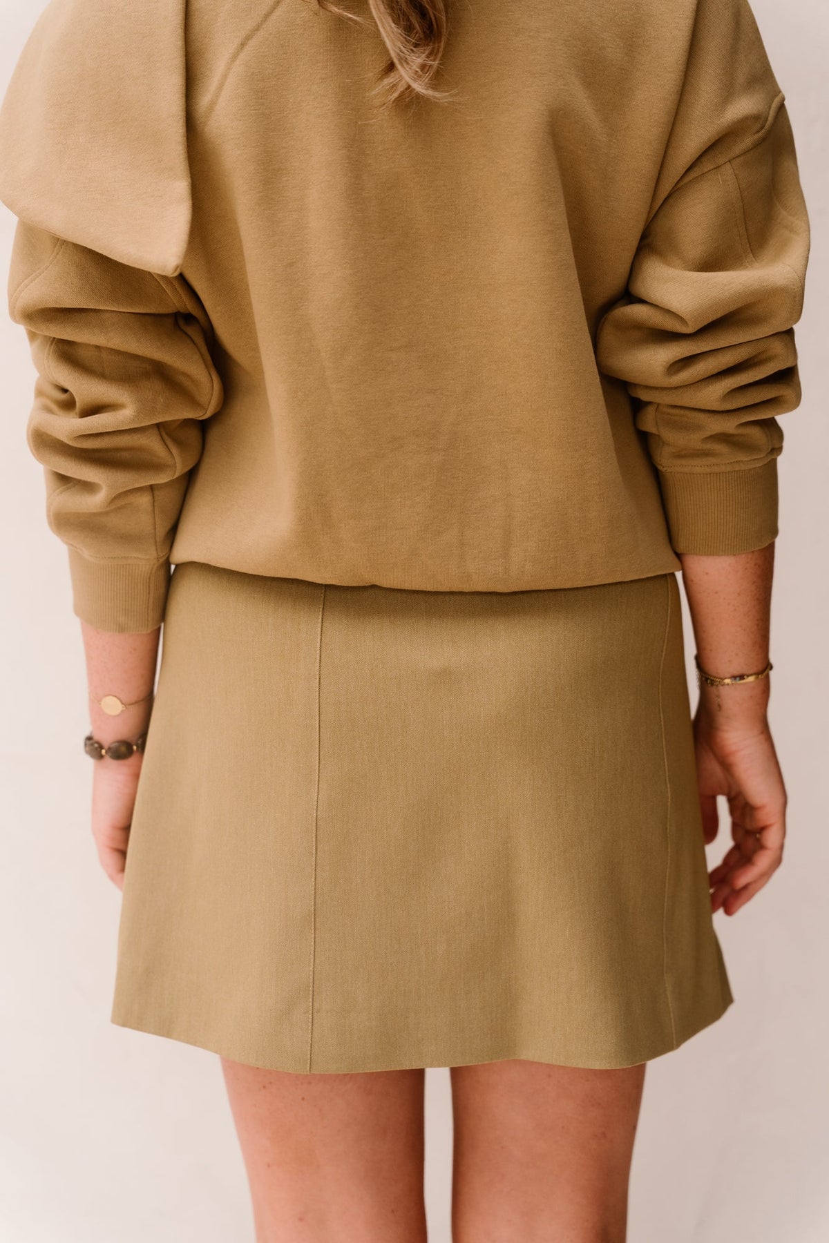 Objlisa wrap skirt fennel seed - Bij Keesje - Object - Rok
