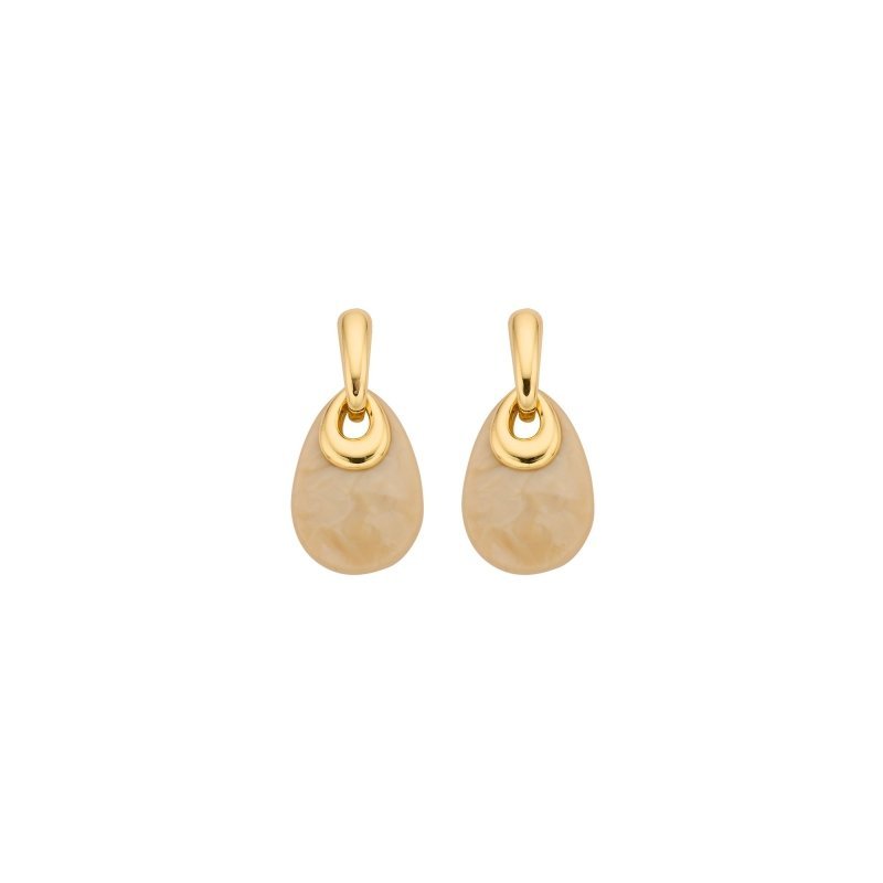 Oorbel Biba 85144 Beige - Bij Keesje - Biba - Oorbel