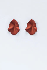 BOW19 Lip Earrings Brown metallic S
