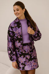 Pam Rock Velours Violett
