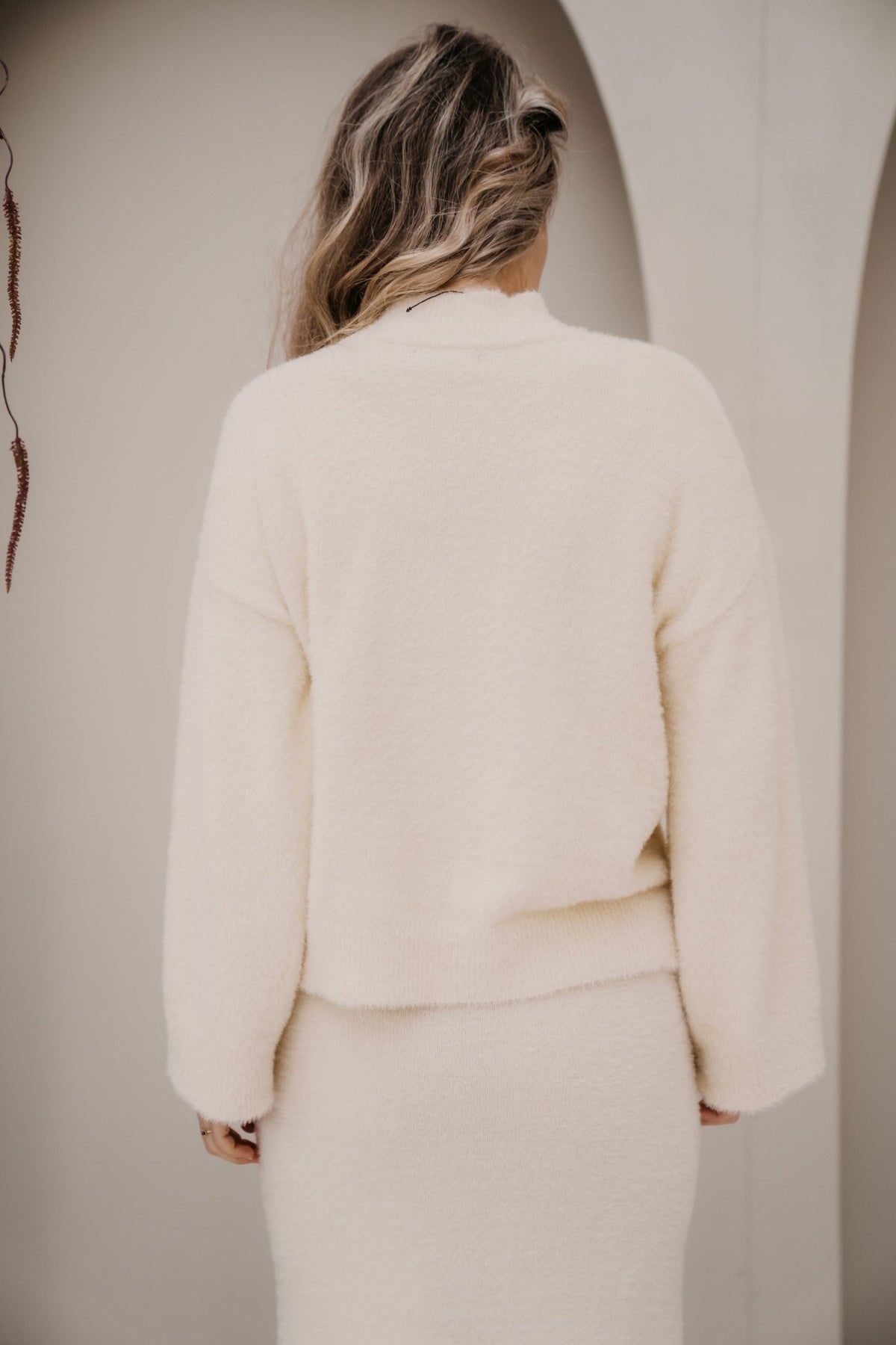 Patty knitted sweater Off-white - Bij Keesje - YDENCE - Trui