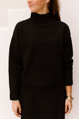 Paulina knit blouse black NN