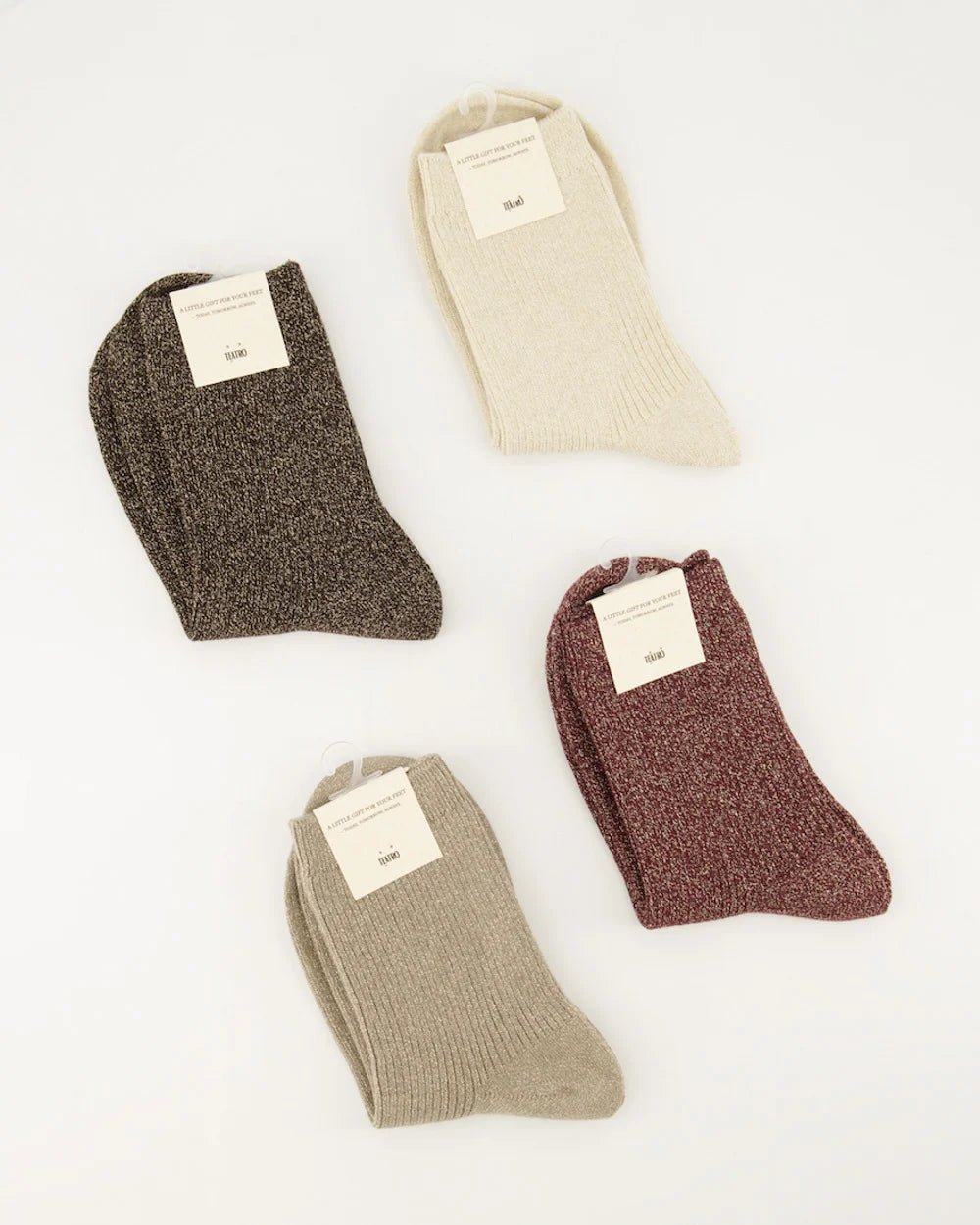 Regalo sokken glitter bordeaux - Bij Keesje - Bij Keesje