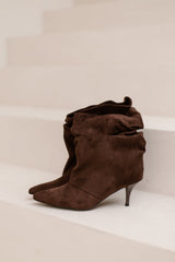 Singapore Ankle boots suede brown - Bij Keesje - Bij Keesje - Schoenen