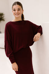 Sissi Sweater bordeaux